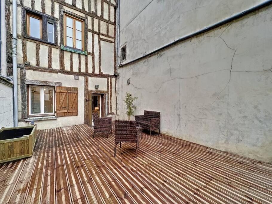 *Jaures* Hyper Centre / Terrasse Διαμέρισμα Τρουά Εξωτερικό φωτογραφία
